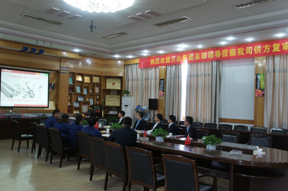 萬達集團總部領導蒞臨我司供方復審 萬達集團總部領導蒞臨贏勝江蘇節(jié)能有限公司供方復審
