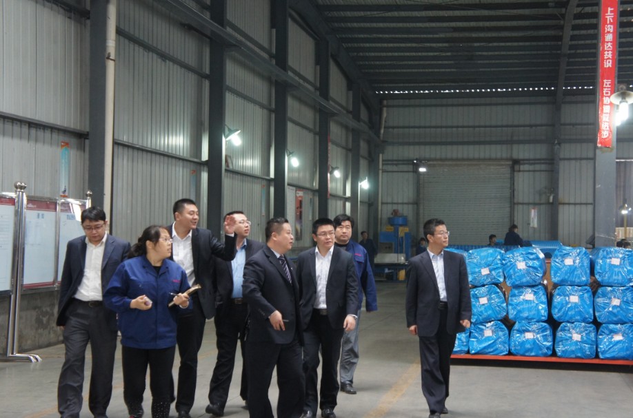 萬達集團總部領導蒞臨我司供方復審 萬達集團總部領導蒞臨贏勝江蘇節(jié)能有限公司供方復審
